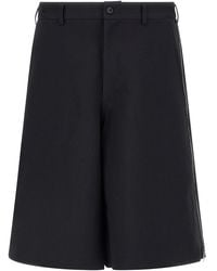 Comme des Garçons - Comme Des Garcons Shirt Zip Bermuda Shorts - Lyst