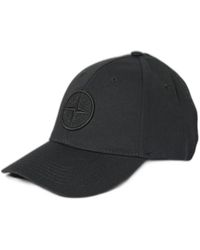 Stone Island - Compass Embroidered Cap - Lyst