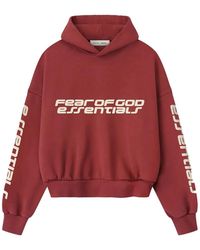 Fear Of God - "Cropped Relaxed" Hoodie - Lyst