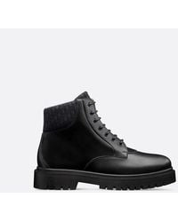 Dior - Leather Boots - Lyst