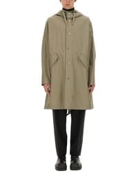 Jil Sander - Parka With Logo - Lyst