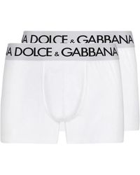 Dolce & Gabbana - Dolce & Gabbana Cotton Boxer - Lyst