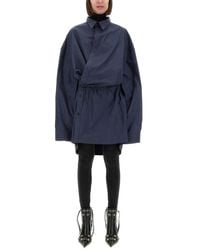 Balenciaga - Mini Shirt Style Dress - Lyst