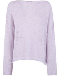 Nuur - Boat Neck Sweater - Lyst