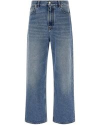 Fendi - 'Ff' Patch Jeans Saddlery - Lyst