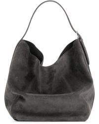 TOTEME - Belted Suede Tote - Lyst