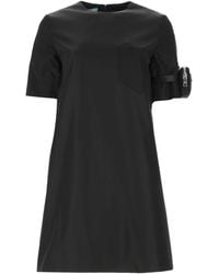 Prada - Re-Nylon Dress - Lyst