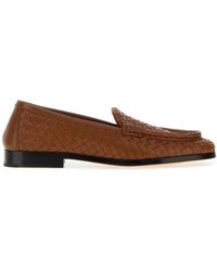 Bottega Veneta - Silenzio Loafers - Lyst