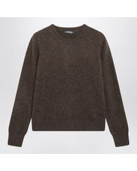 Max Mara - Yak Crew Neck Sweater - Lyst