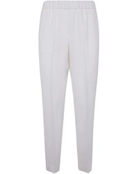 Peserico - Viscose Trousers - Lyst