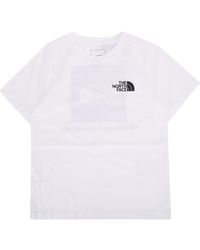 The North Face - Teen Evolution Box Nse Ss Tee - Lyst