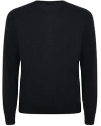Fay - Wool Crew Neck Sweater - Lyst