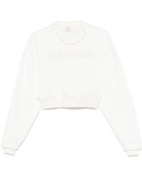 McQueen - 100% Cotton Cozy Sweater - Lyst