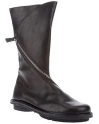 Trippen - Asymetrical Zip Boots - Lyst