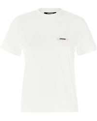 Jacquemus - "Gros Grain" T-Shirt - Lyst