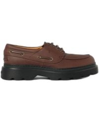 Tod's - Leather Boat Shoe - Lyst