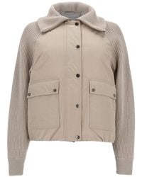 Brunello Cucinelli - Piumino - Lyst