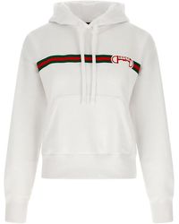 Gucci - 'Morsetto Embroidery Hoodie - Lyst