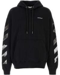Off-White c/o Virgil Abloh - Black Cotton Sweatshirt - Lyst