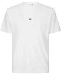 C.P. Company - C.P.Company T-Shirt With Logo Detail - Lyst