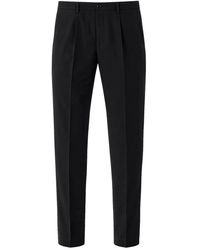Dolce & Gabbana - Dolce & Gabbana Straight Wool Pants - Lyst