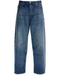 Valentino Garavani - Denim Wide-Leg Jeans - Lyst