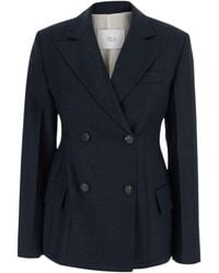 Tela - Florence Double-Breasted Blazer - Lyst