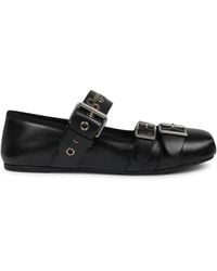 Dior - Ballet Flats Punk Leather - Lyst