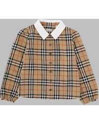 Burberry - Camicia Logata - Lyst
