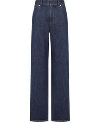 Fendi - 'Ff' Padded Jeans - Lyst