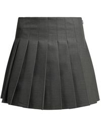 Self-Portrait - Pleated Mini Skirt - Lyst