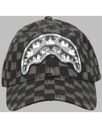 Sprayground - Drip Check Shark Cap - Lyst