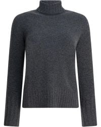 Drumohr - Smoke Cashmere Knitwear - Lyst