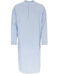 Prada - Printed Cotton Button-Down Shirt - Lyst