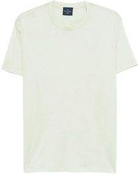 Paul & Shark - Paul & Shark Cotton Blend T-Shirt With Tone-On-Tone Logo Print - Lyst