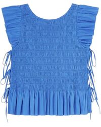 Ganni - Organic Cotton Top - Lyst