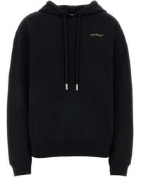 Off-White c/o Virgil Abloh - Logo Hood Sweatshirt - Lyst