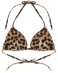 Dolce & Gabbana - Dolce & Gabbana Top Bikini - Lyst