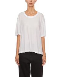 James Perse - Cotton Roundneck T-Shirt - Lyst