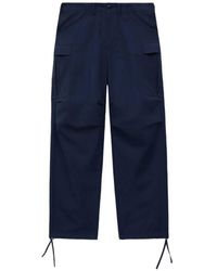 KENZO - Embroidered Varsity Cargo Pants - Lyst