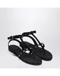 Castañer - Castañer Low-Heeled Pati With Studs - Lyst