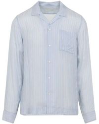 Dries Van Noten - Light Carlty Cupro Shirt - Lyst