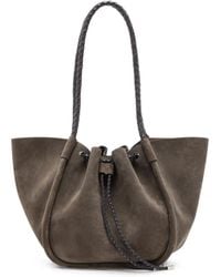 Proenza Schouler - Cow Leather Polyurethane Large Ruched Tote - Lyst