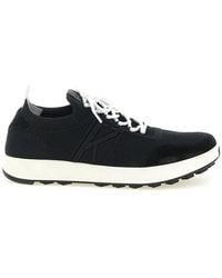 Kiton - Technical Cotton Sneakers - Lyst
