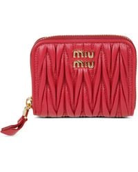 Miu Miu - Leather Coin Purse - Lyst