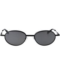 McQueen - Metal Sunglasses - Lyst