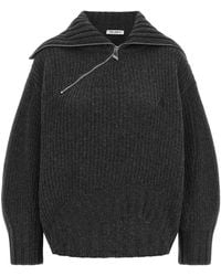 The Attico - 'Scoop' Sweater - Lyst