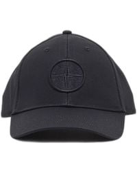 Stone Island - Logo-Embroidered Baseball Cap - Lyst