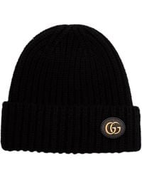 Gucci - Knit Beanie Ribbed Texture - Lyst