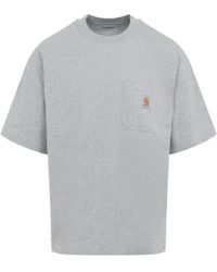Carhartt - Heather Work Pocket T-Shirt - Lyst